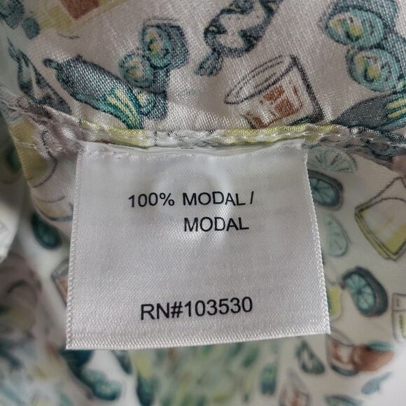 Age of Wisdom Men's Small Margarita Button Down Shirt - Picture 9 of 11